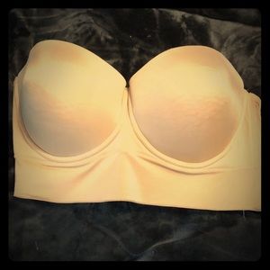 Strapless bra